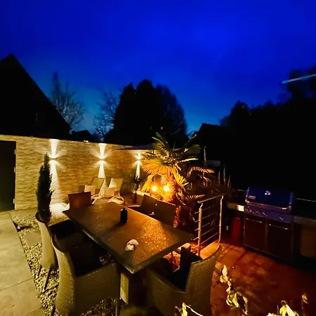 펜션 Sonnendeck - Wellness Whirlpool Garden & Grill,125qm 메어부쉬
